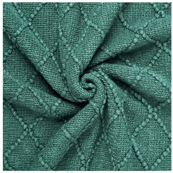 50 Textured Knit Throw Blanket